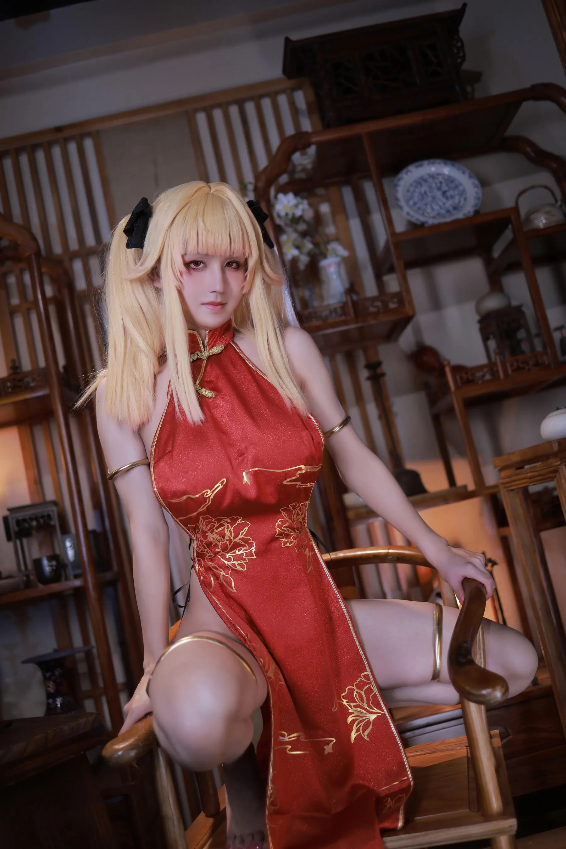 桜满三时 – NO.04 萌姬联合 旗袍 [67P]插图7
